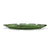 Zen Green Melamine Small Leaf Platter