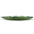Zen Green Melamine Large Leaf Platter