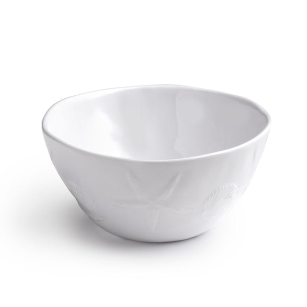 Captiva Sea Life White Melamine Personal Bowl