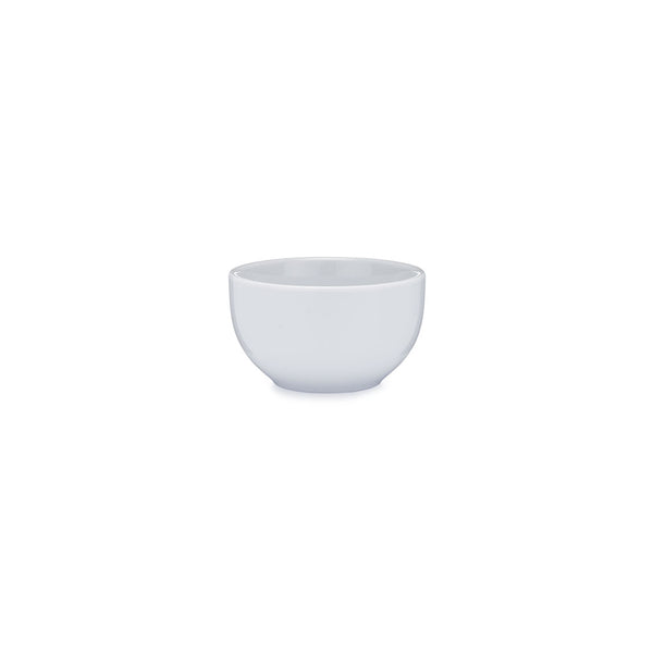 Diamond White Melamine Round Dip Bowl