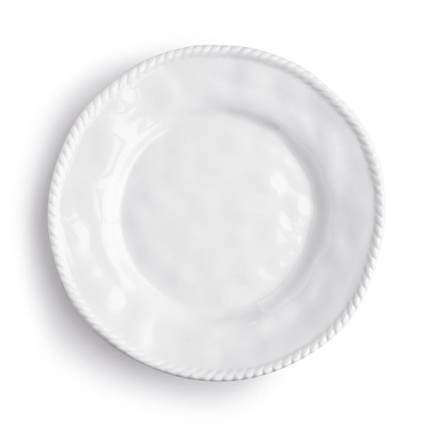 Portsmouth Nautical White Melamine Salad Plate