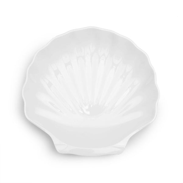 Shell White Melamine Serving Platter