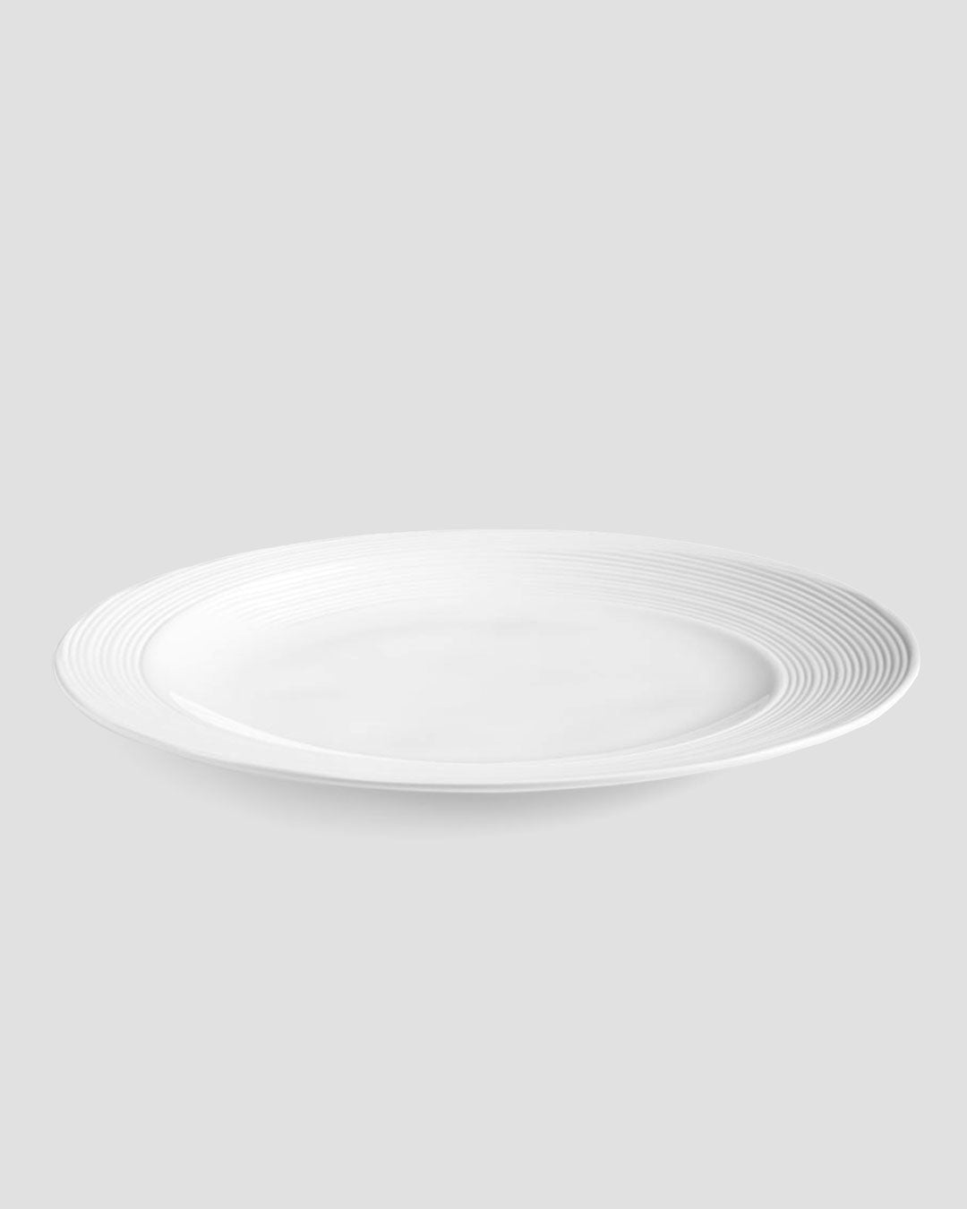Artisan White Melamine Dinner Plate