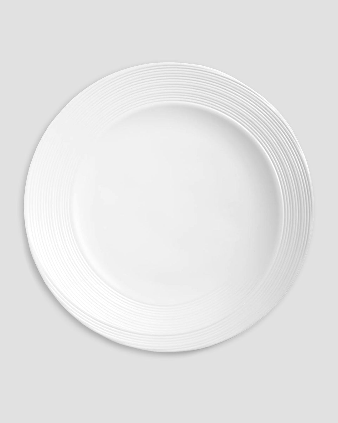 Artisan White Melamine Dinner Plate