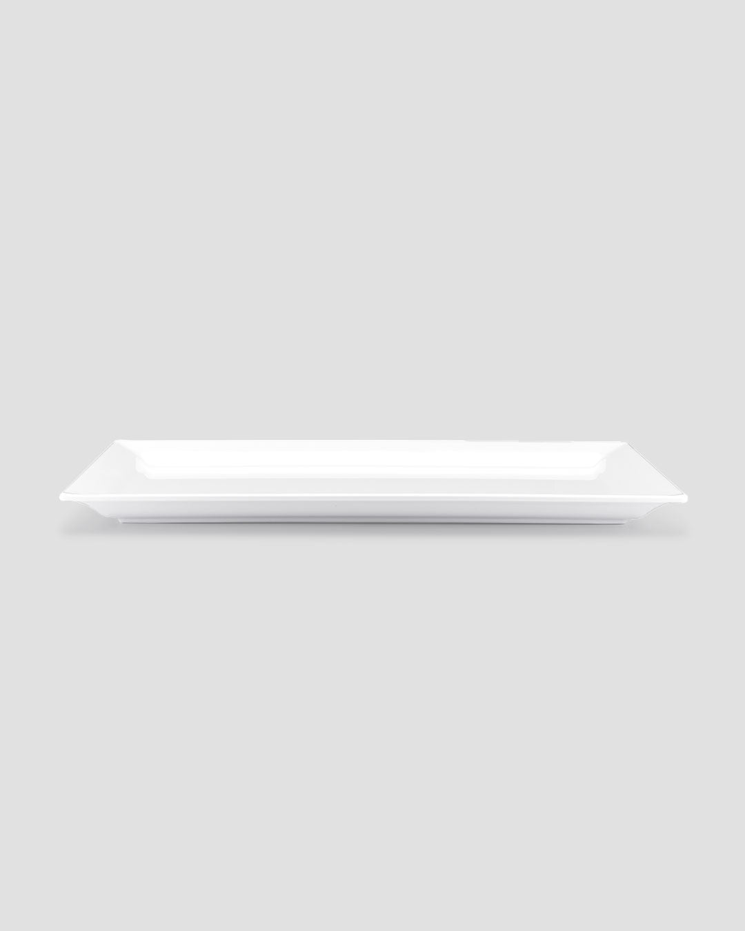 Diamond White Melamine Rectangle Small Platter