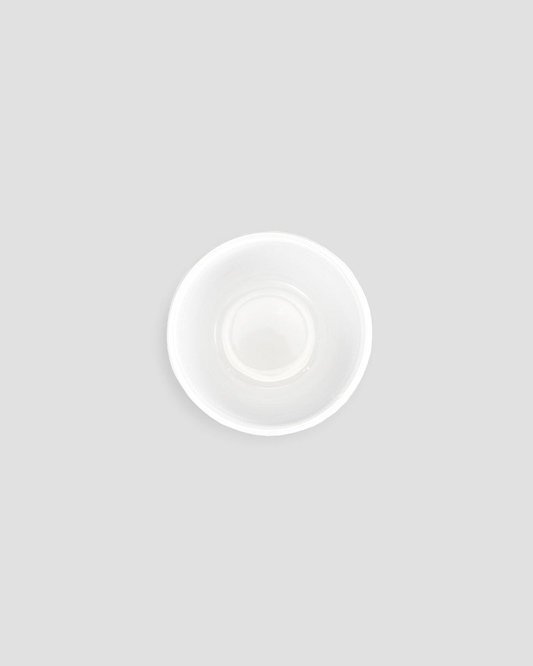 Diamond White Melamine Round Dip Bowl