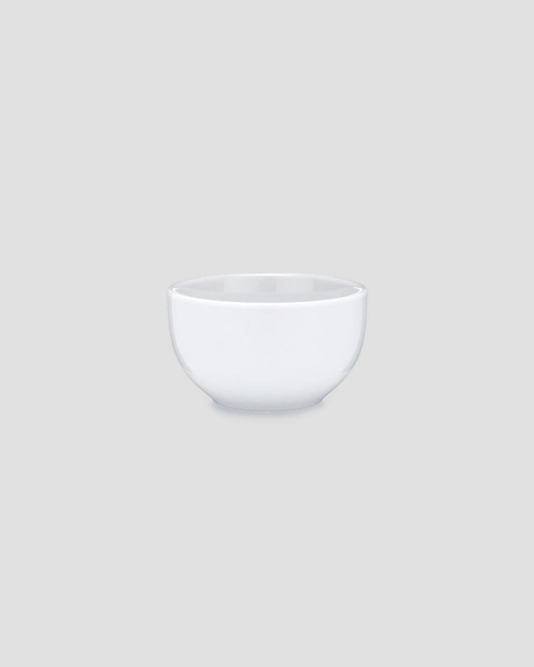 Diamond White Melamine Round Dip Bowl