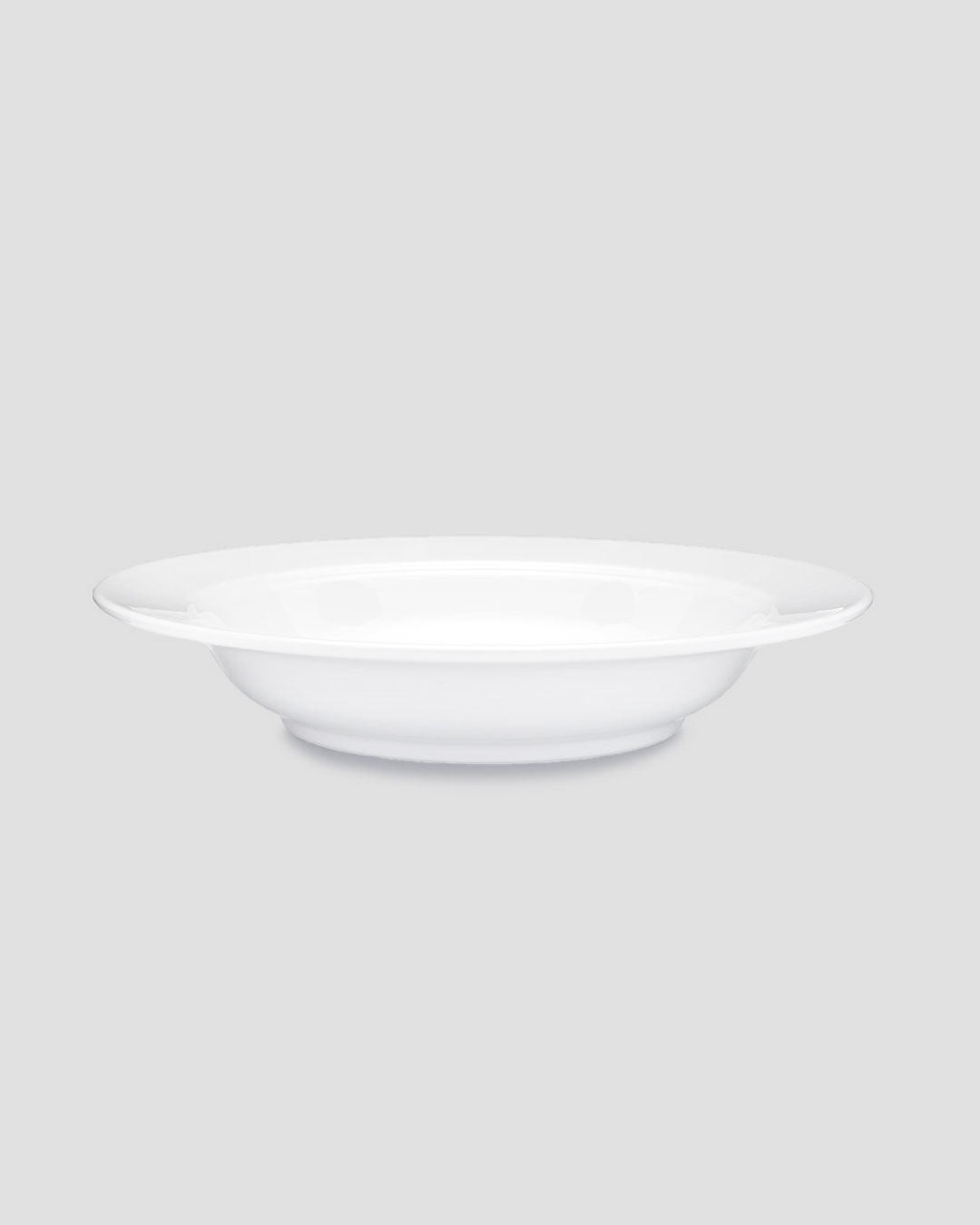 Diamond White Melamine Round Pasta Bowl