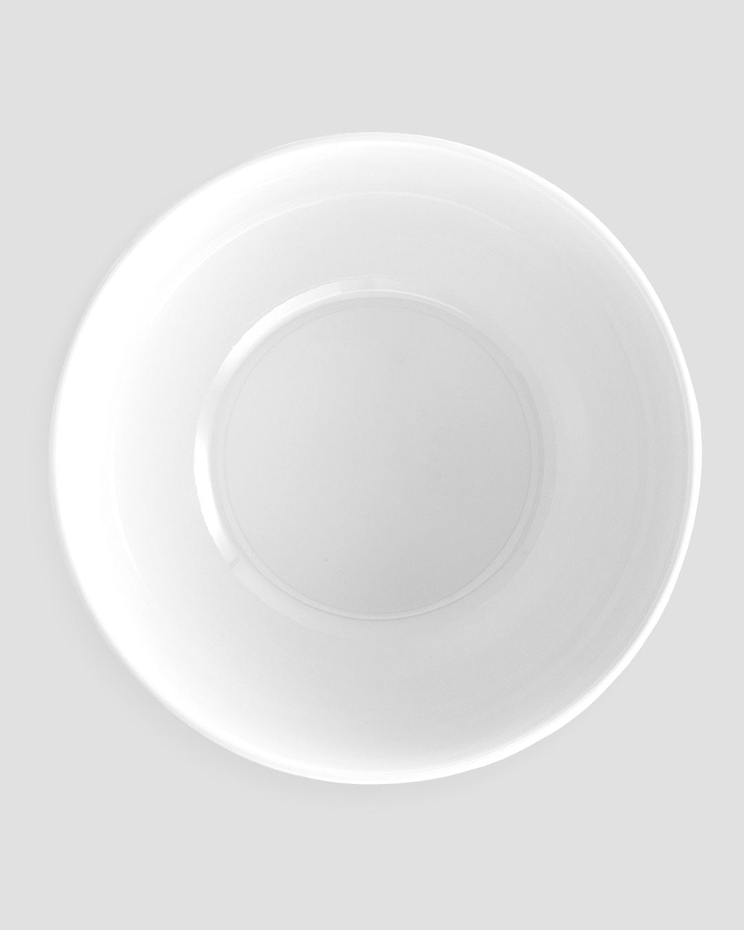 Diamond White Melamine Round Serving Bowl