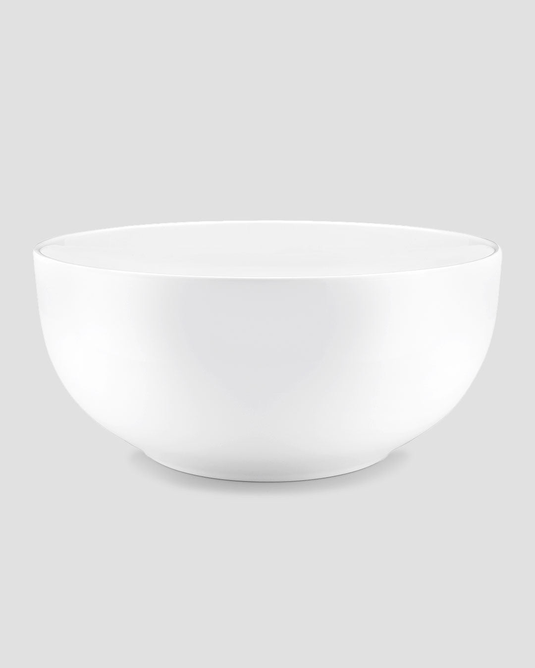 Diamond White Melamine Round Serving Bowl