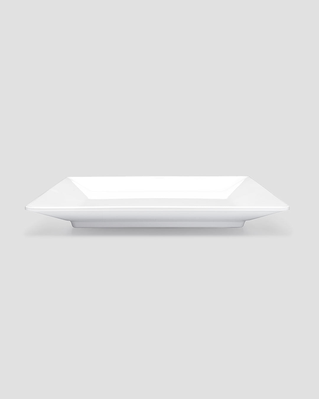Diamond White Melamine Square Dinner Plate