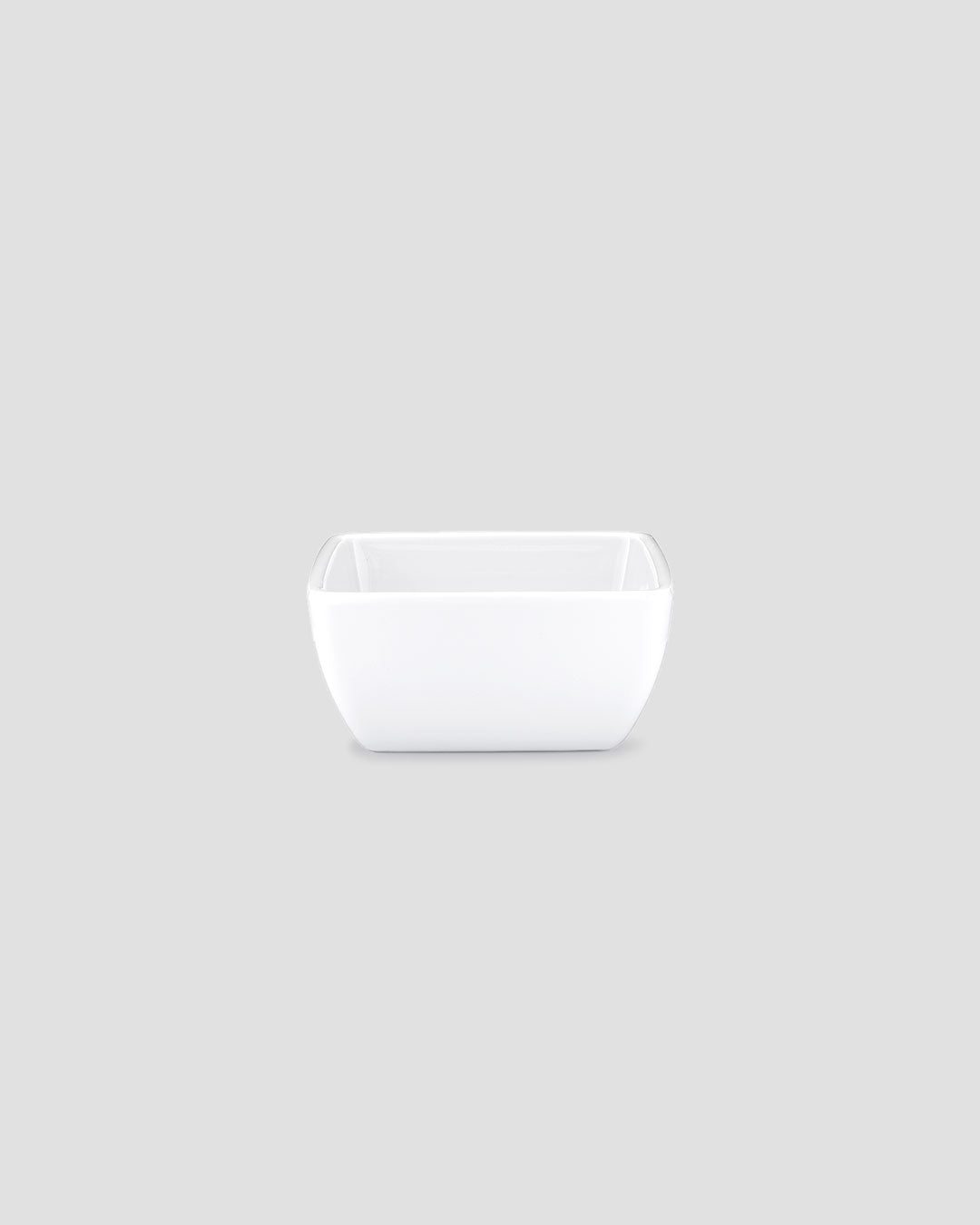 Diamond White Melamine Square Dip Bowl