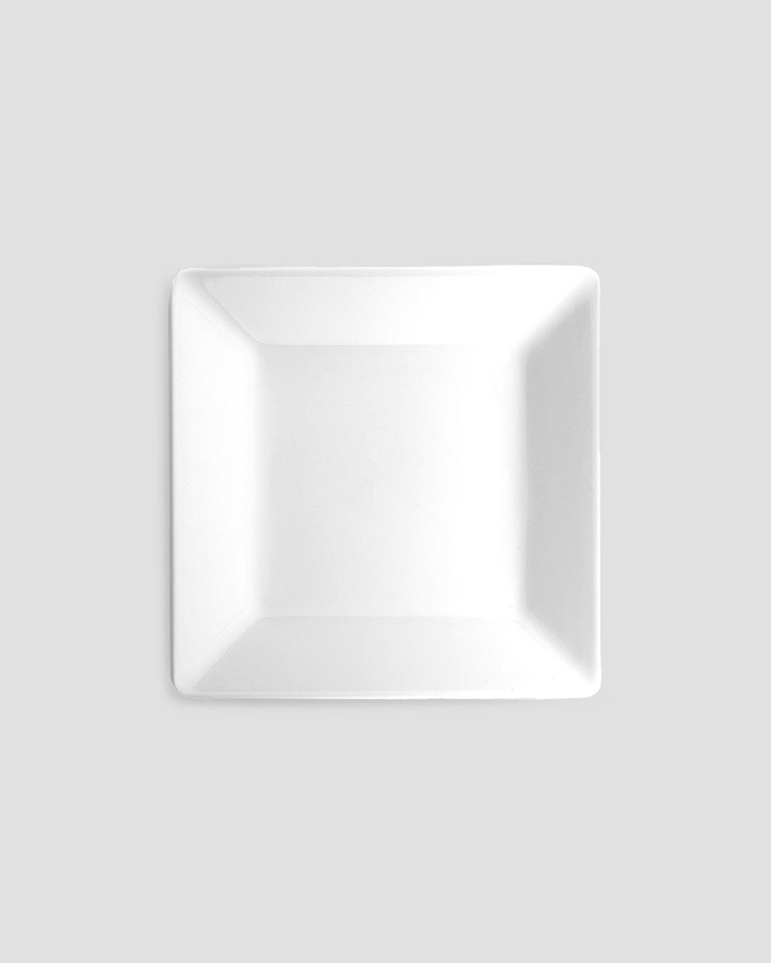 Diamond White Melamine Square Salad Plate