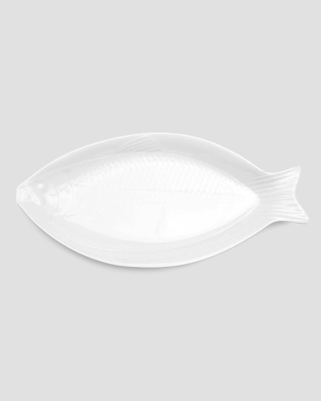 Fish White Melamine Serving Platter