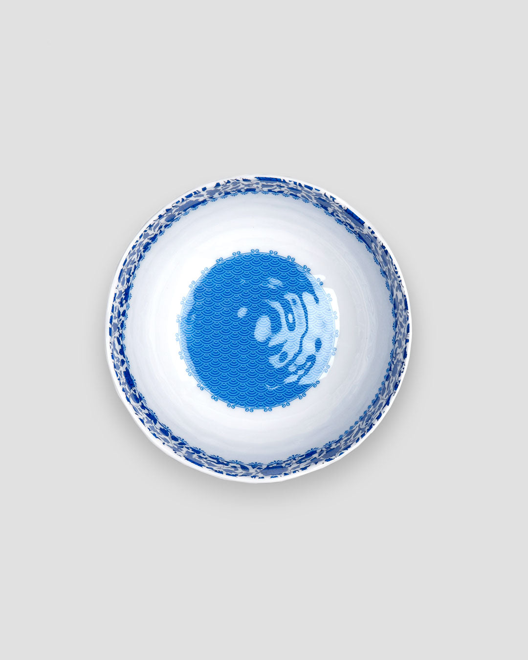 Heritage Blue Melamine Cereal Bowl