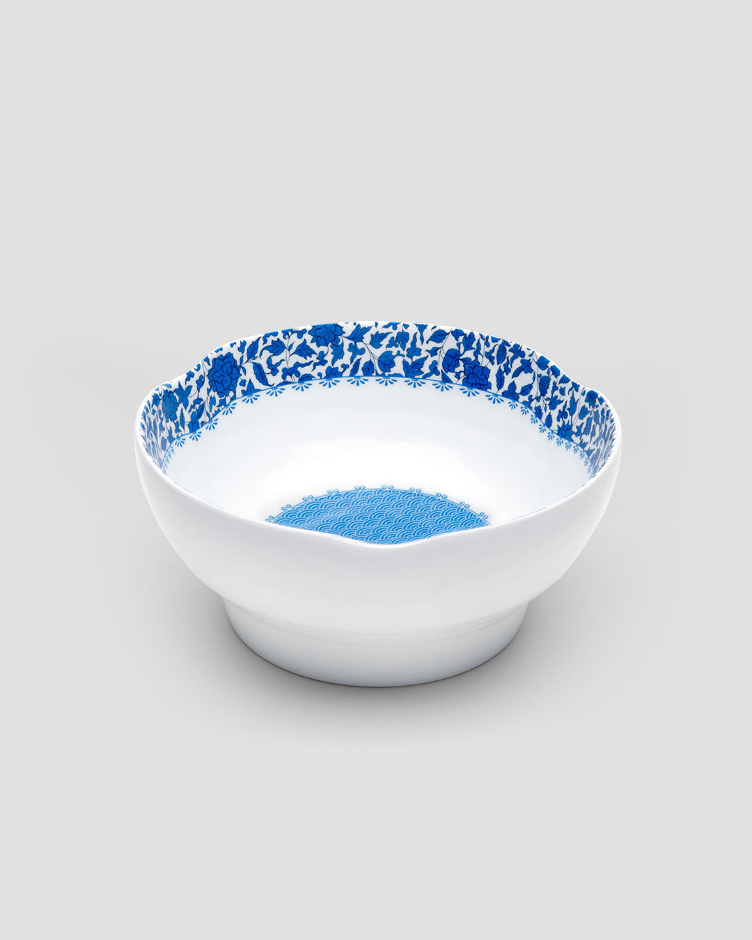 Heritage Blue Melamine Cereal Bowl