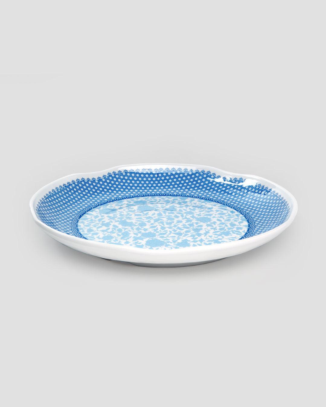 Heritage Blue Melamine Dinner Plate