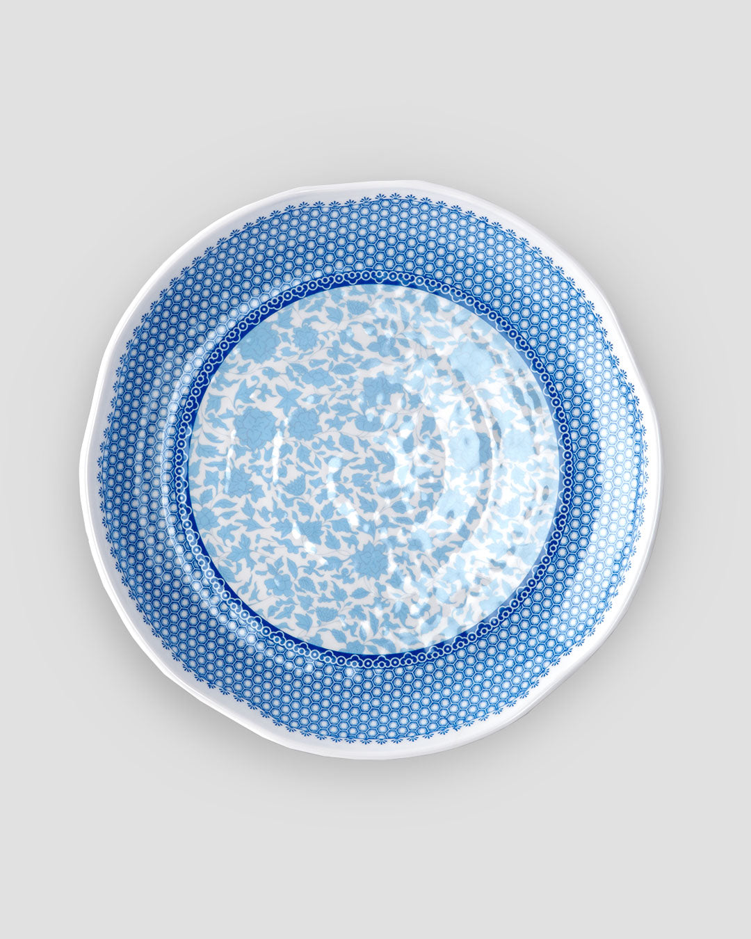 Heritage Blue Melamine Dinner Plate