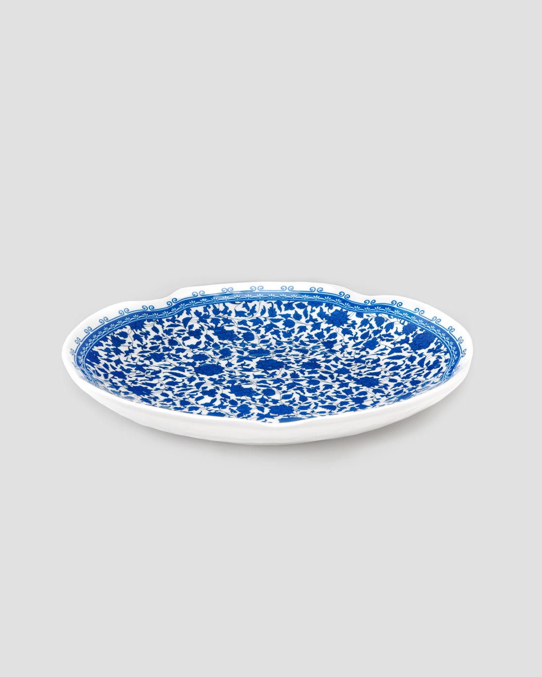 Heritage Blue Melamine Salad Plate