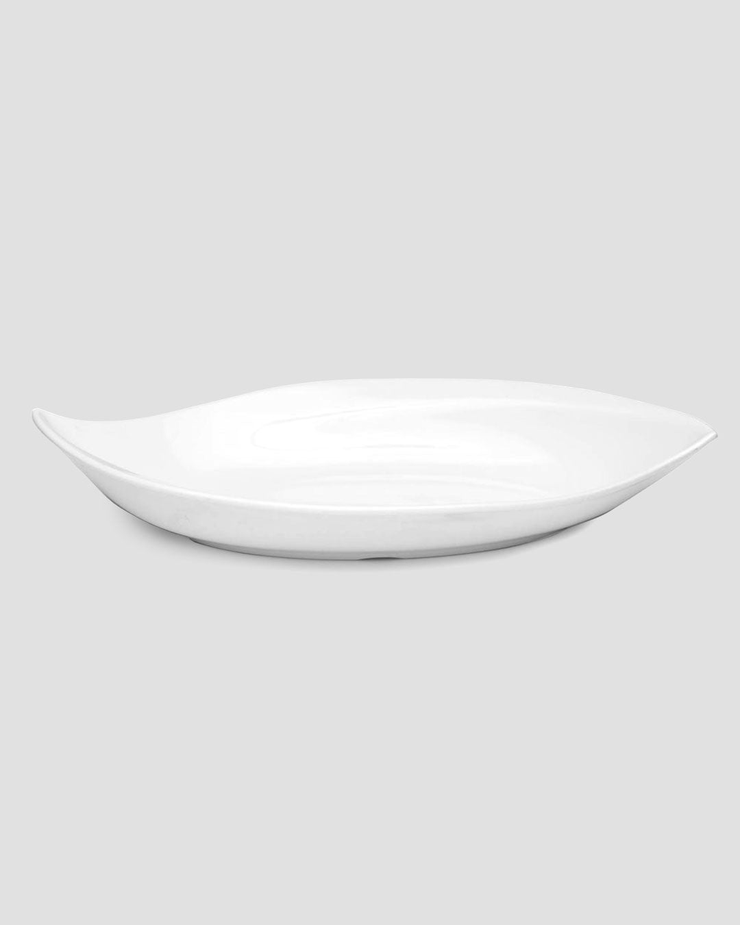 Large Petal White Melamine Serving Platter