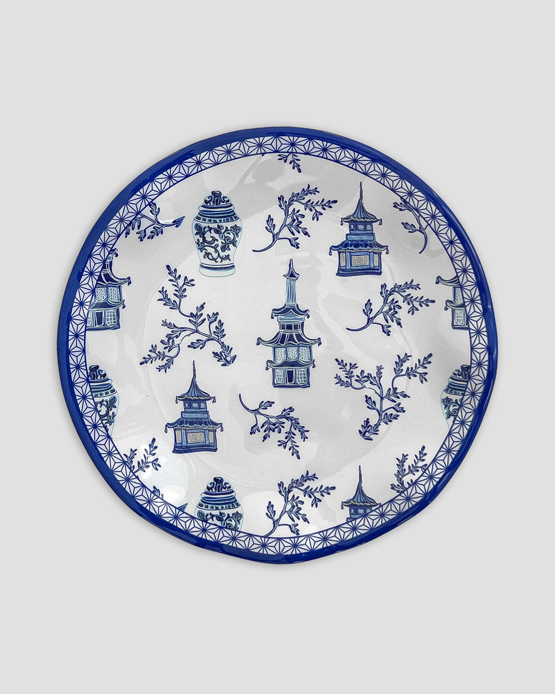 Pagoda Melamine Salad Plate