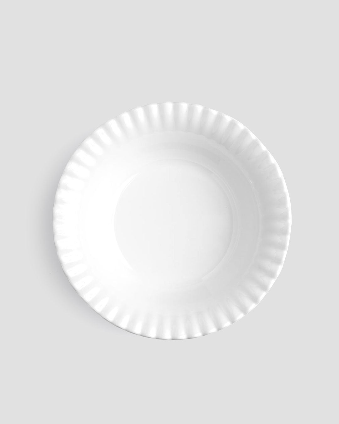 Patio Luxe Lightweight White Personal Bowl