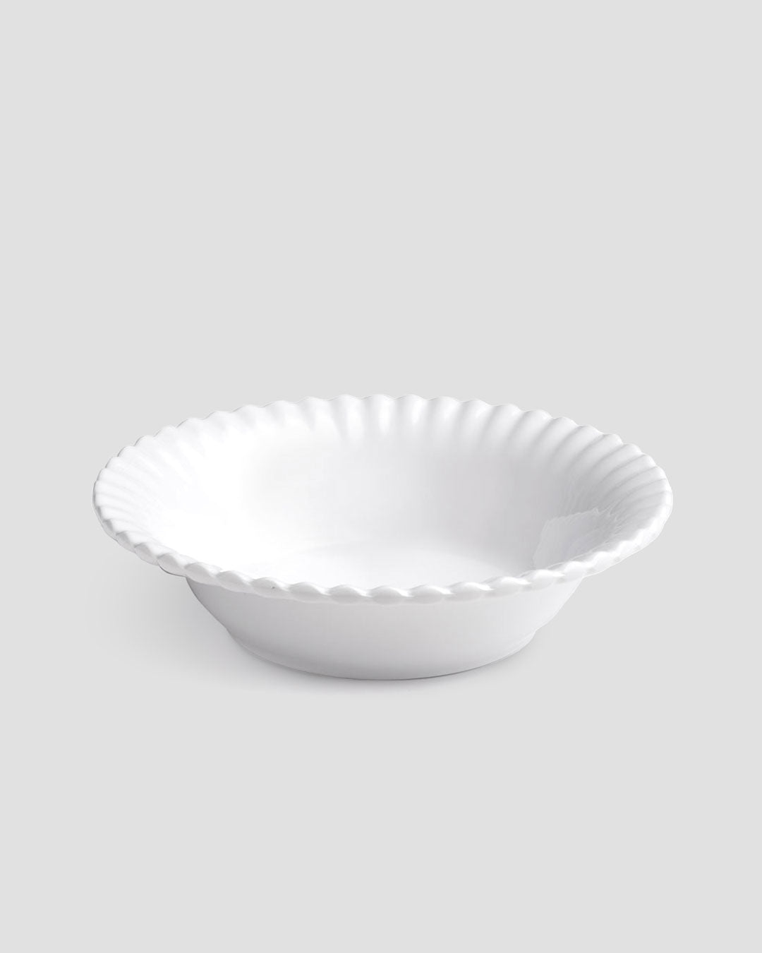 Patio Luxe Lightweight White Personal Bowl