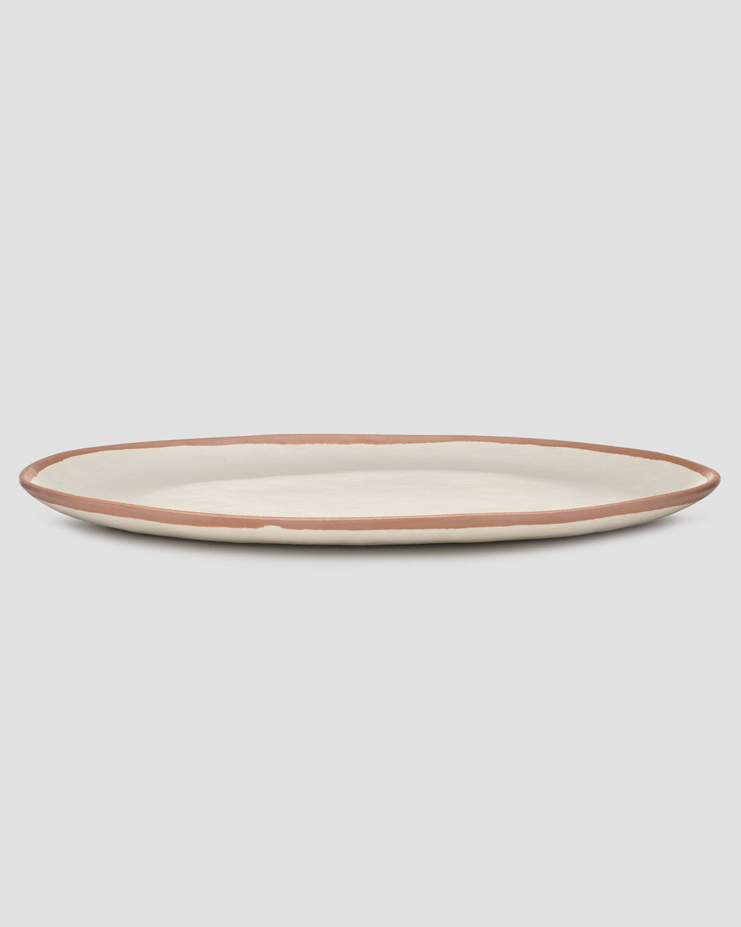 Potter Terracotta Brown Melaboo™ Oval Platter
