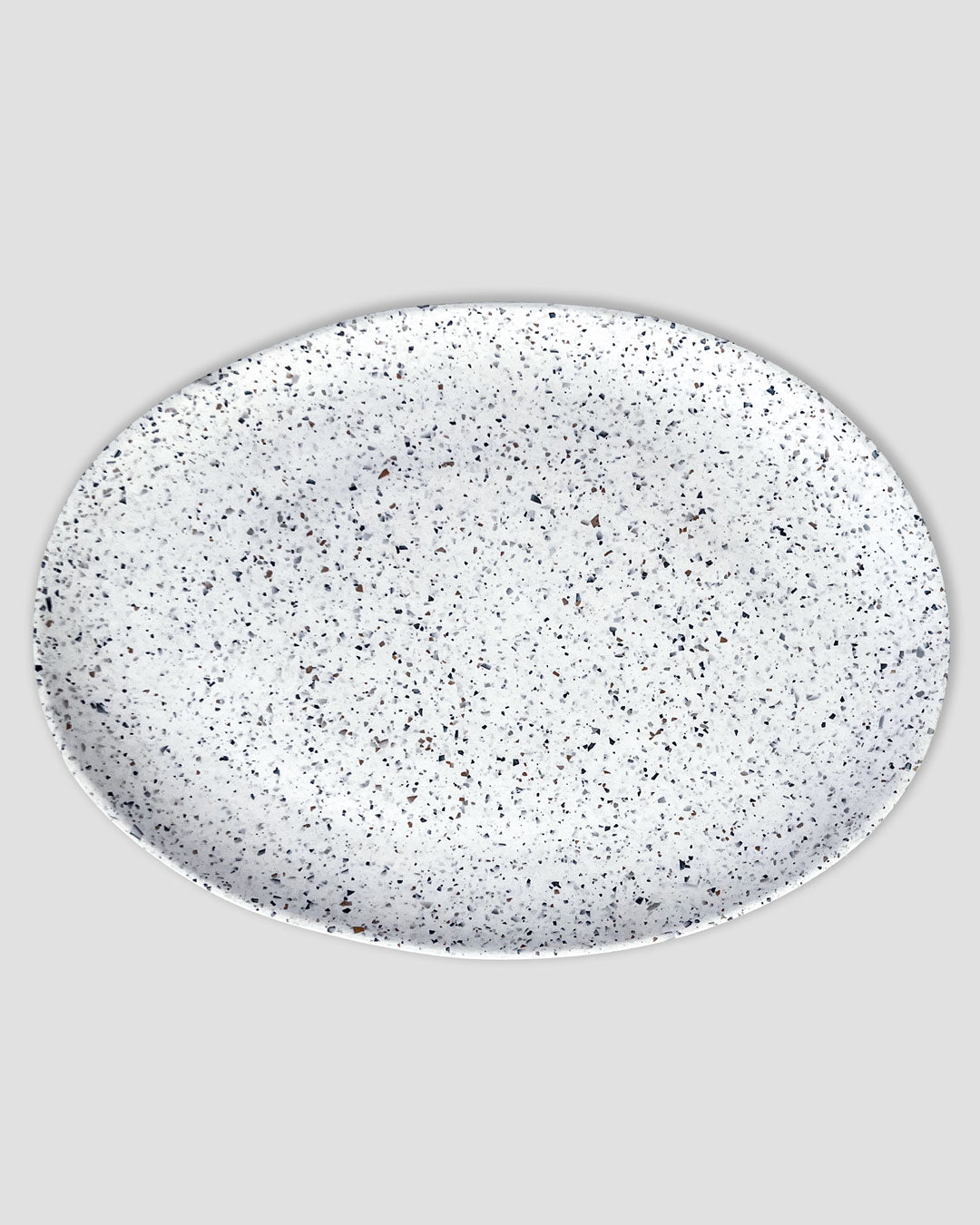Potter Terrazzo Recycled Melamine Oval Platter