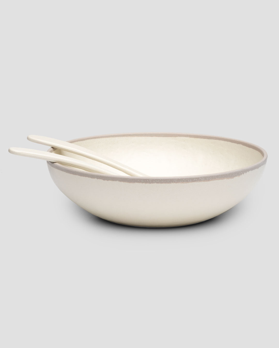 Potter Stone Gray Melaboo™ 2pc Salad Serving Set