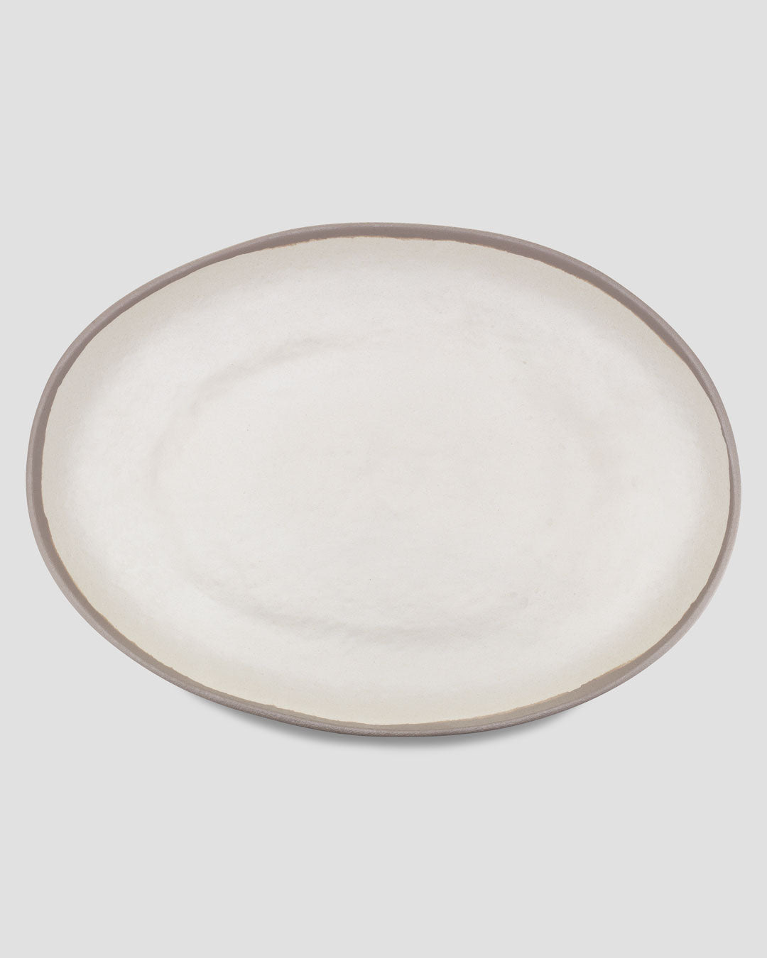 Potter Stone Gray Melaboo™ Oval Platter