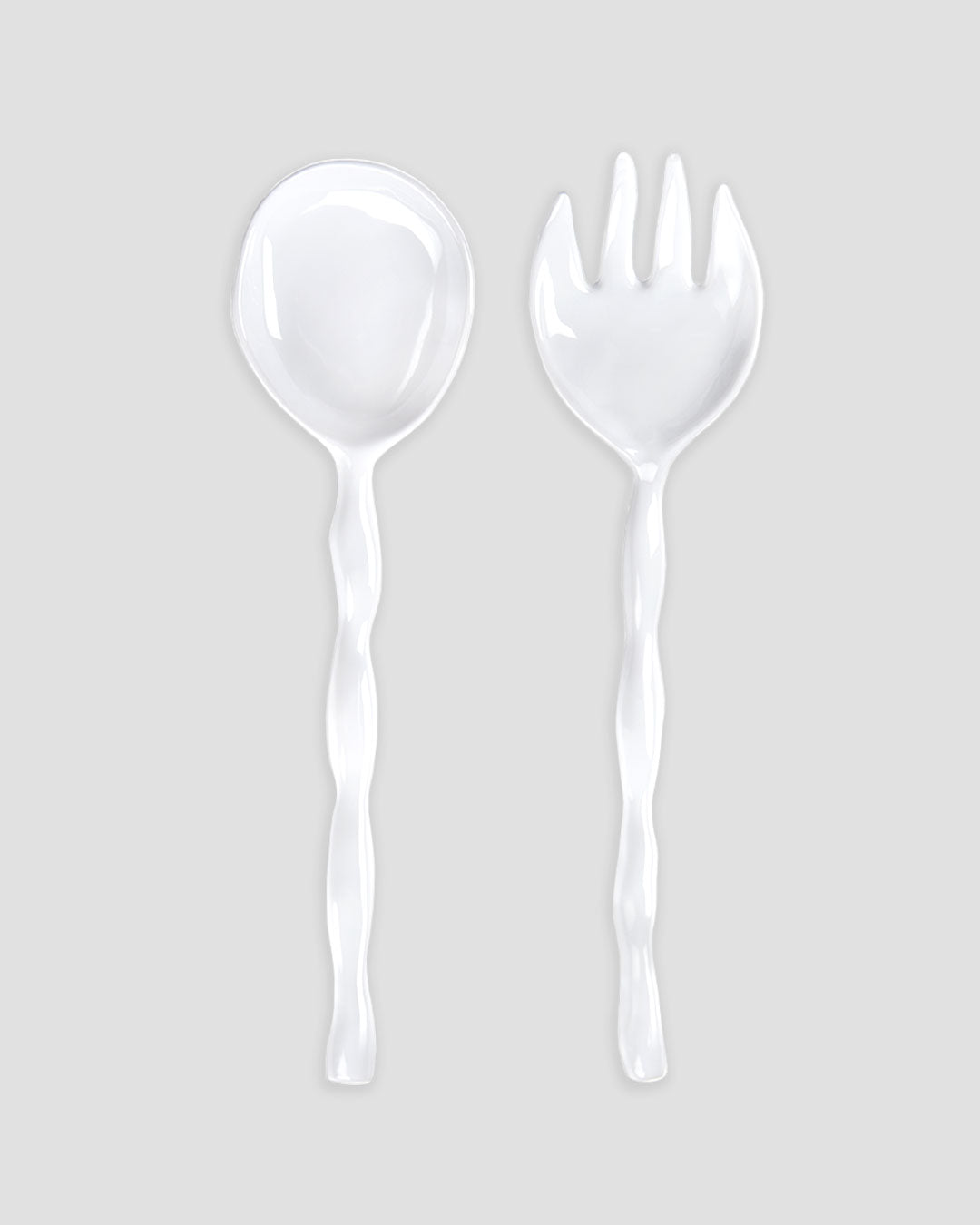 Ruffle Melamine Salad Servers - Thumbnail 4
