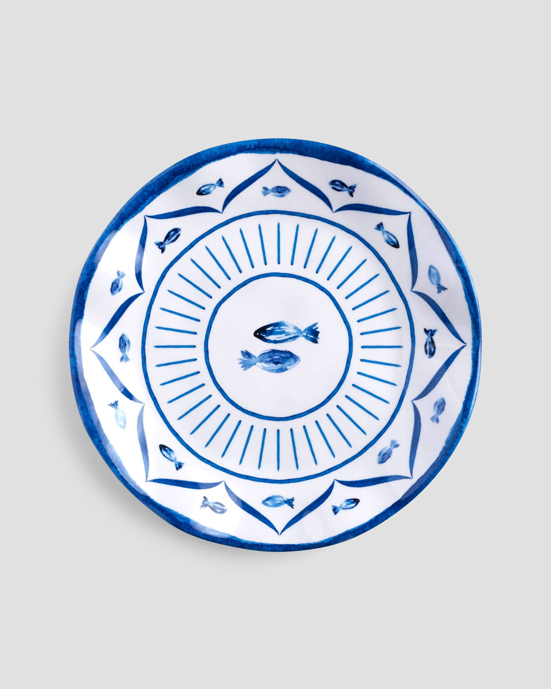 Sardinia Melamine Salad Plate