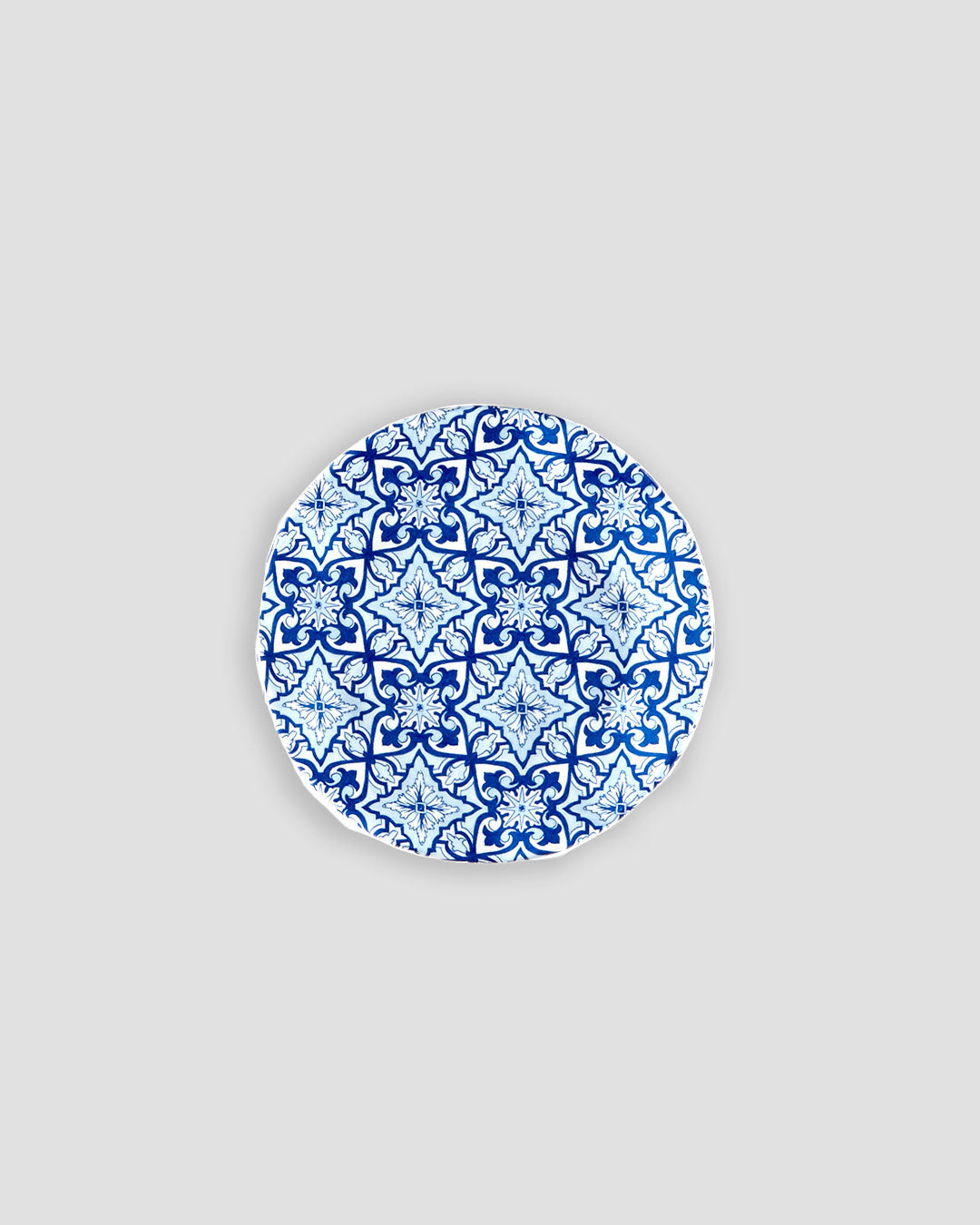 Talavera in Azul Blue Melamine Canape Plate