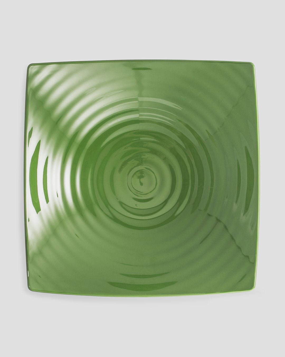 Zen Green Melamine Serving Bowl