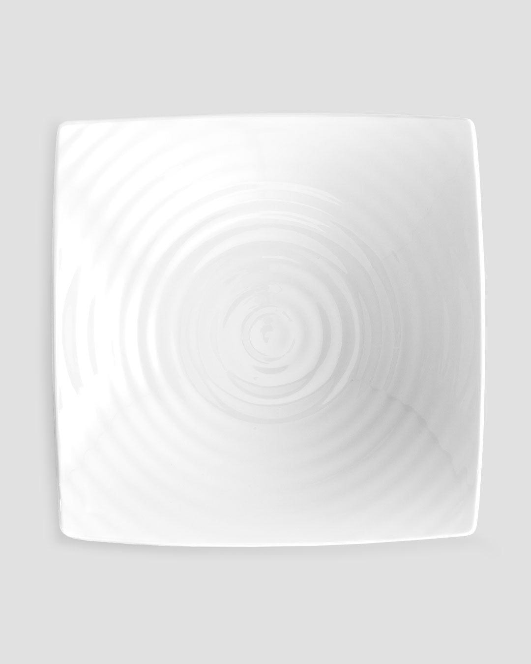 Zen White Melamine Serving Bowl