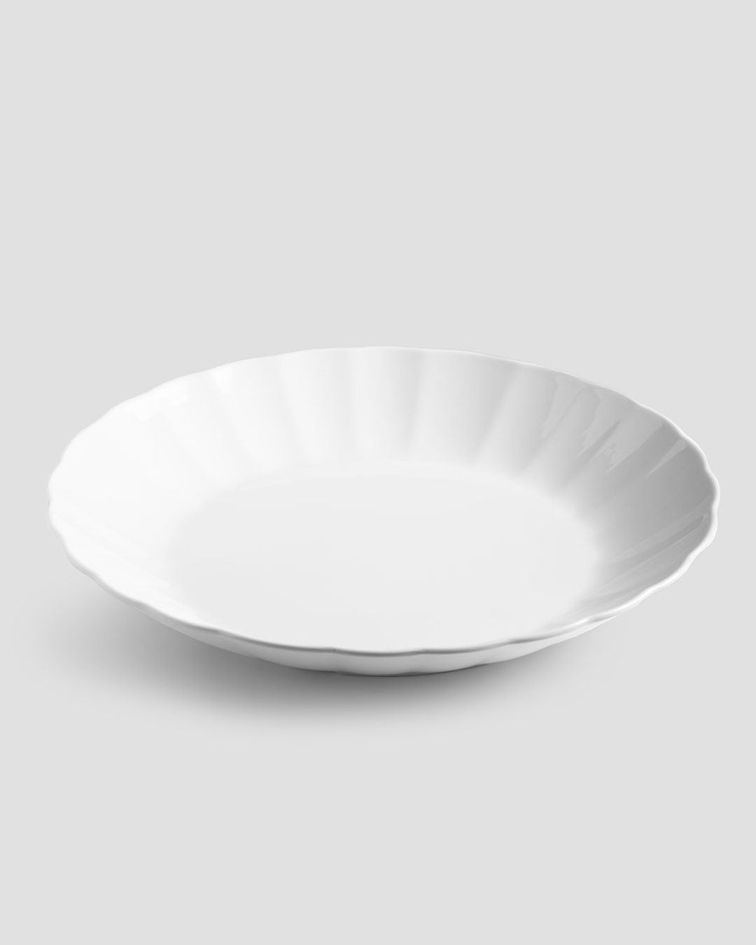 Large White Patio Melamine Serving Platter