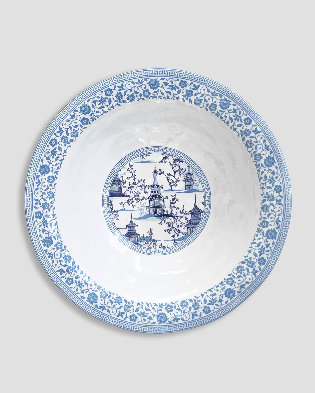 Pagoda Melamine Serving Bowl