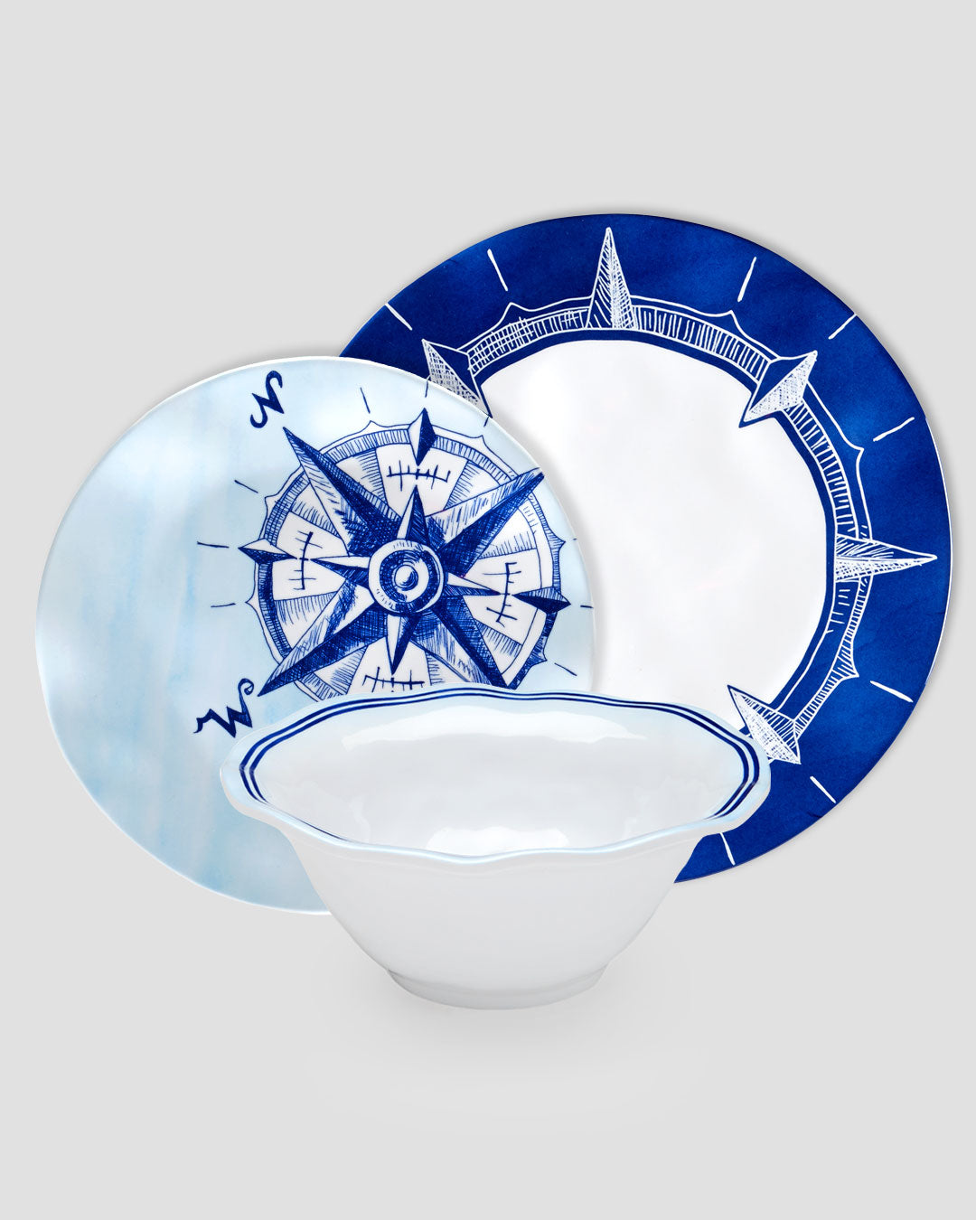 Portsmouth Melamine 12pc Dinnerware Set