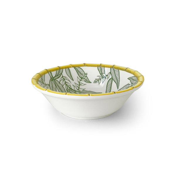 Zen Bamboo Leaf Melamine Personal Bowl