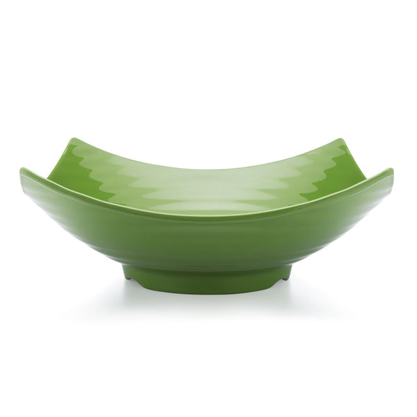 Zen Green Melamine Serving Bowl
