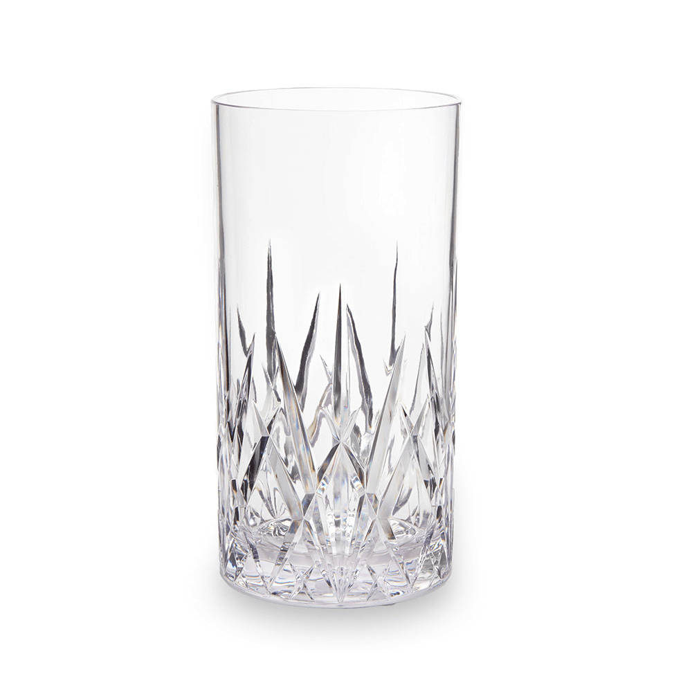 Aurora Crystal Clear Tritan Acrylic Highball Glass Tumbler