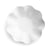 Large White Clam Melamine Serving Platter