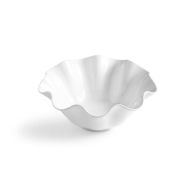 Small White Clam Melamine Serving Platter