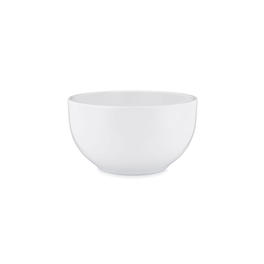 Diamond White Melamine Round Cereal Bowl