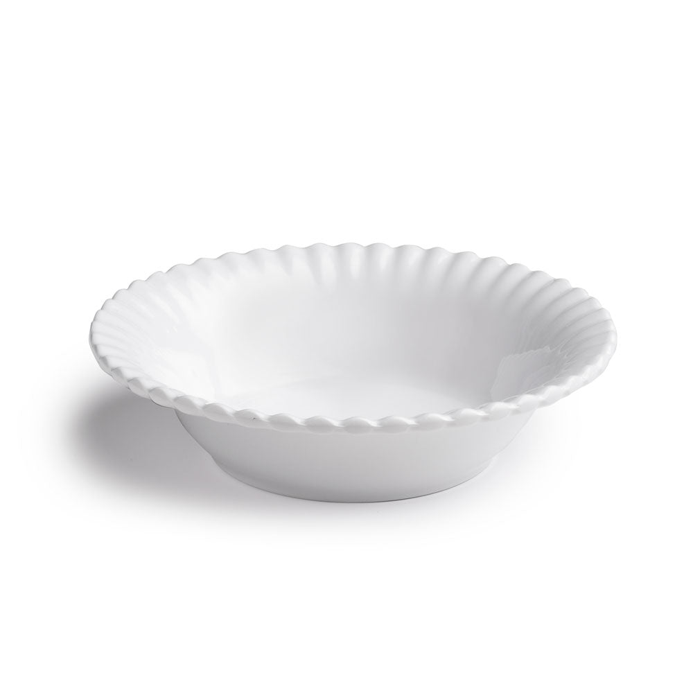 Patio Luxe Lightweight White Personal Bowl