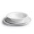 Patio Luxe Lightweight White Salad Plate