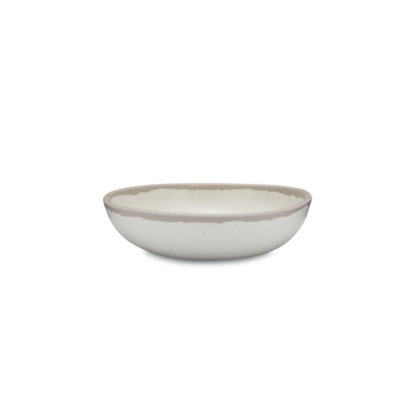 Potter Stone Gray Melaboo™ Cereal Bowl