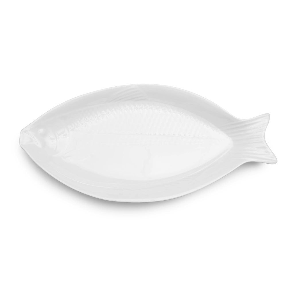 Fish White Melamine Serving Platter